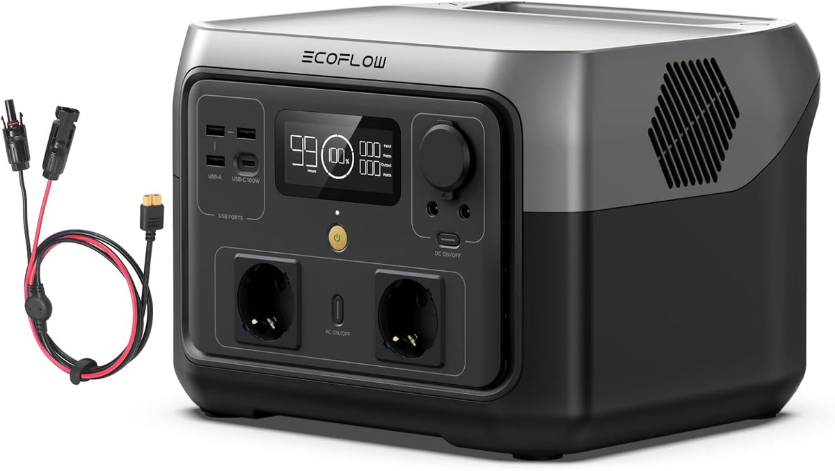 Generador eléctrico MAX 512, 512 Wh, EF ECOFLOW