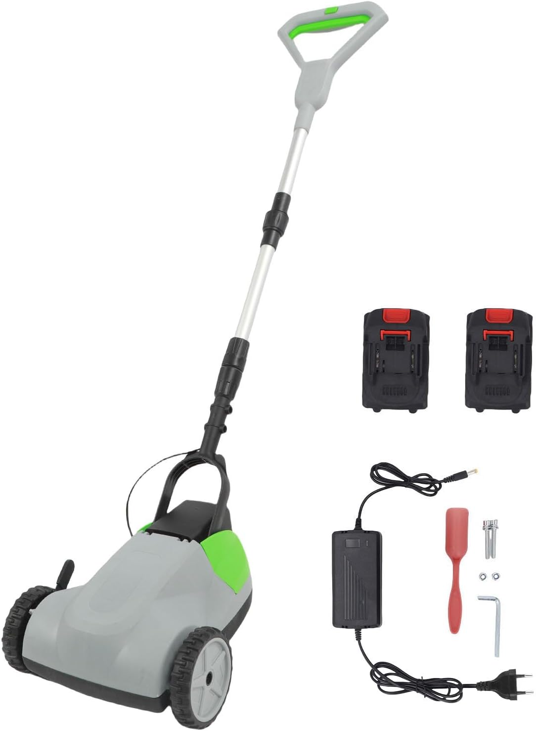 Cortacésped 1.06-2.2in, 5,2 kg, regulable, sin escobillas, inalámbrico, Garosa