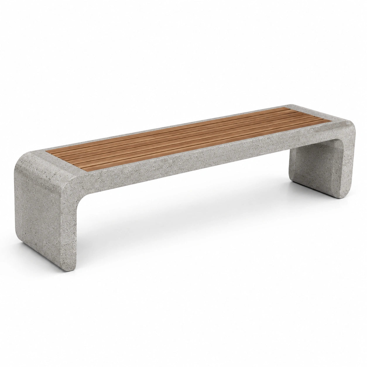 Banco de Hormigón y Madera 180x45x45 cm