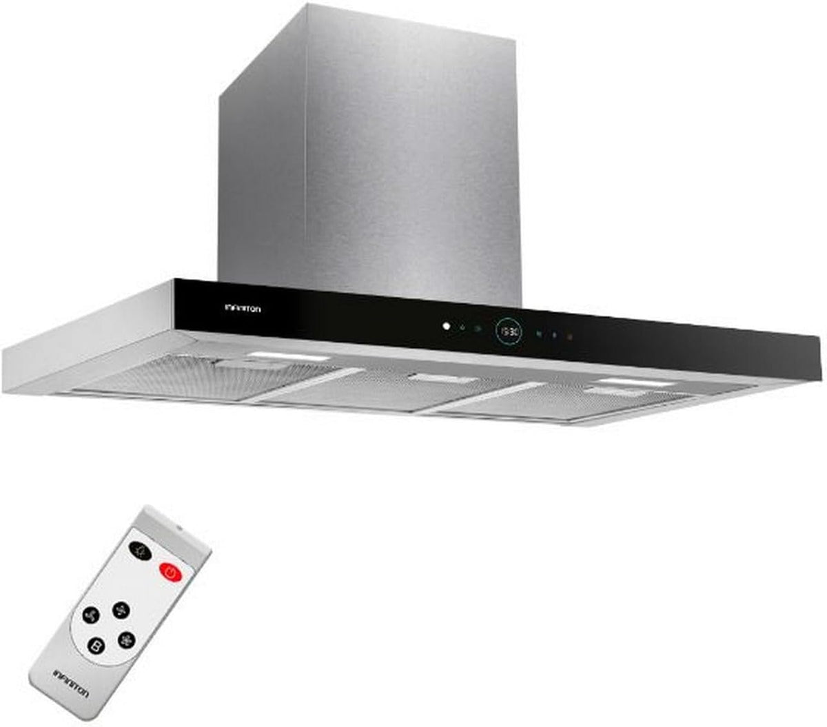 Campana extractora CMPT-A90I, 90 cm, 800 m³/h, INFINITON ELECTRONICS