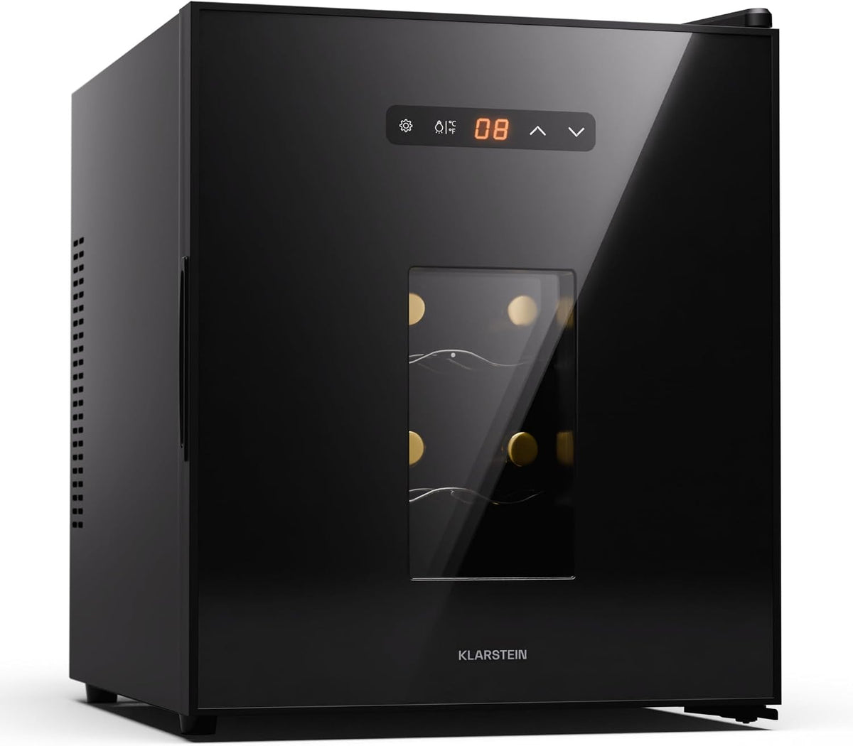 KLARSTEIN vinoteca, 22 °C, vidrio