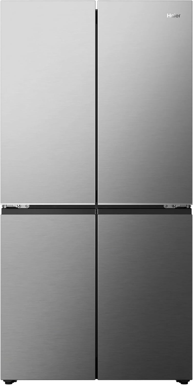 Haier HCR59F18DNMM frigorífico, 90,5 cm, 417 L, No Frost, metal
