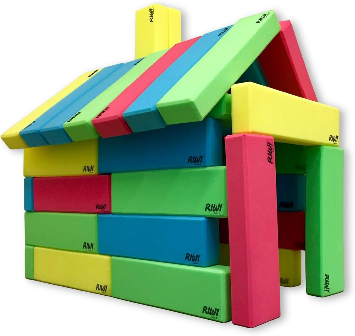 Sets de construcción, 71 × 20 × 9,9 cm, RIWI