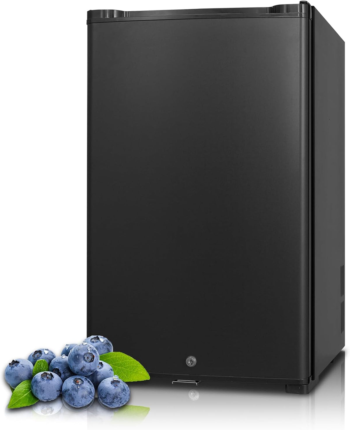 Frigorífico, 46,5 cm, 12 V, 220 V, 10 °C, 41 L, negro, Techomey