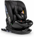 Silla de coche, 150 cm, negro, Asalvo