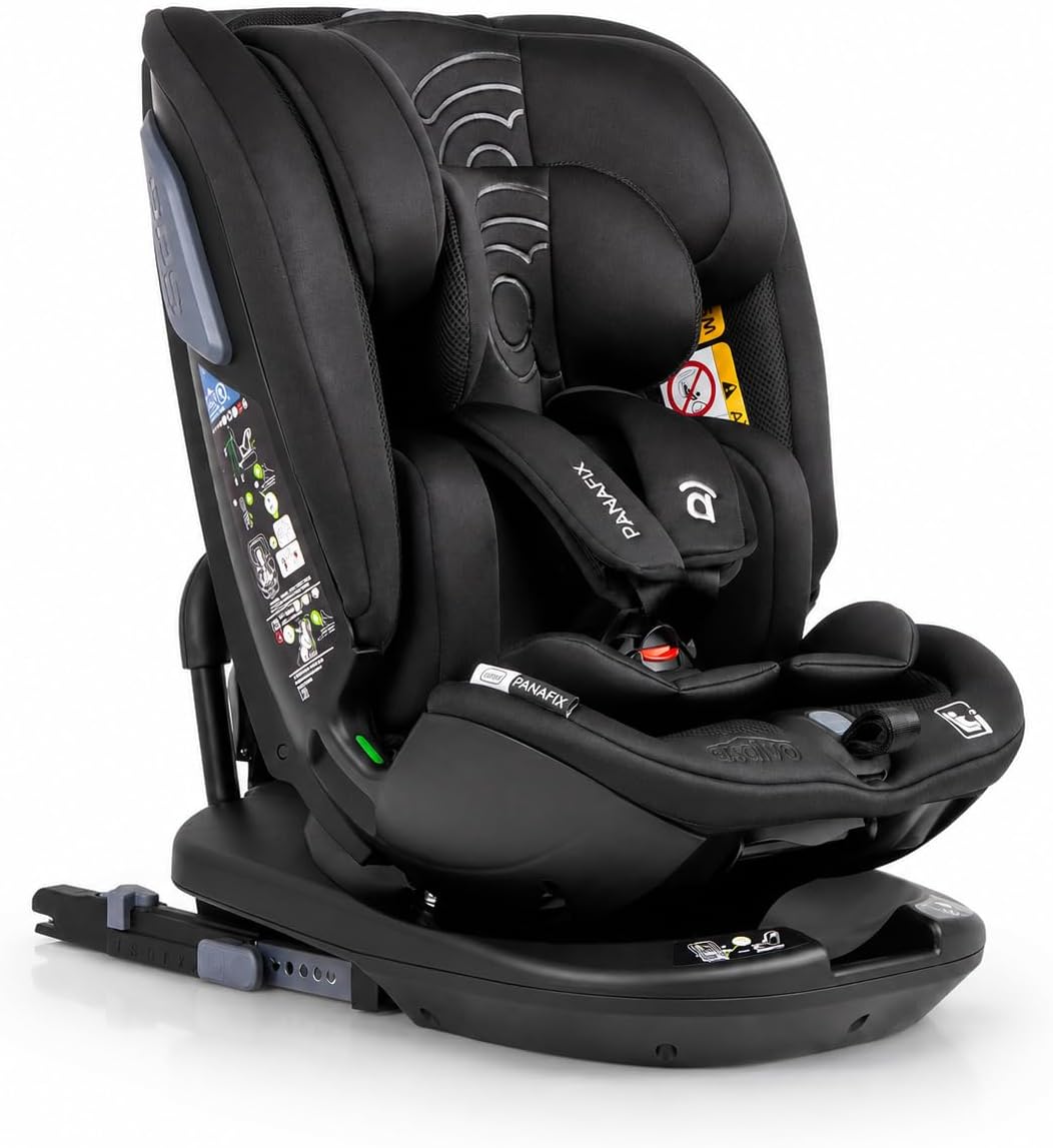 Silla de coche, 150 cm, negro, Asalvo