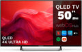 Smart TV QLED-5025 W, con iluminación LED, control inteligente, Grunkel