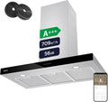Campana extractora CBCS9102, 90 cm, 709 m³/h, con WiFi, CIARRA