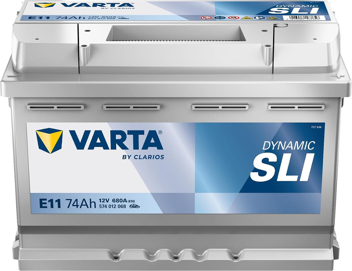 Baterías de coche E11, 278 mm, 12 V, Varta