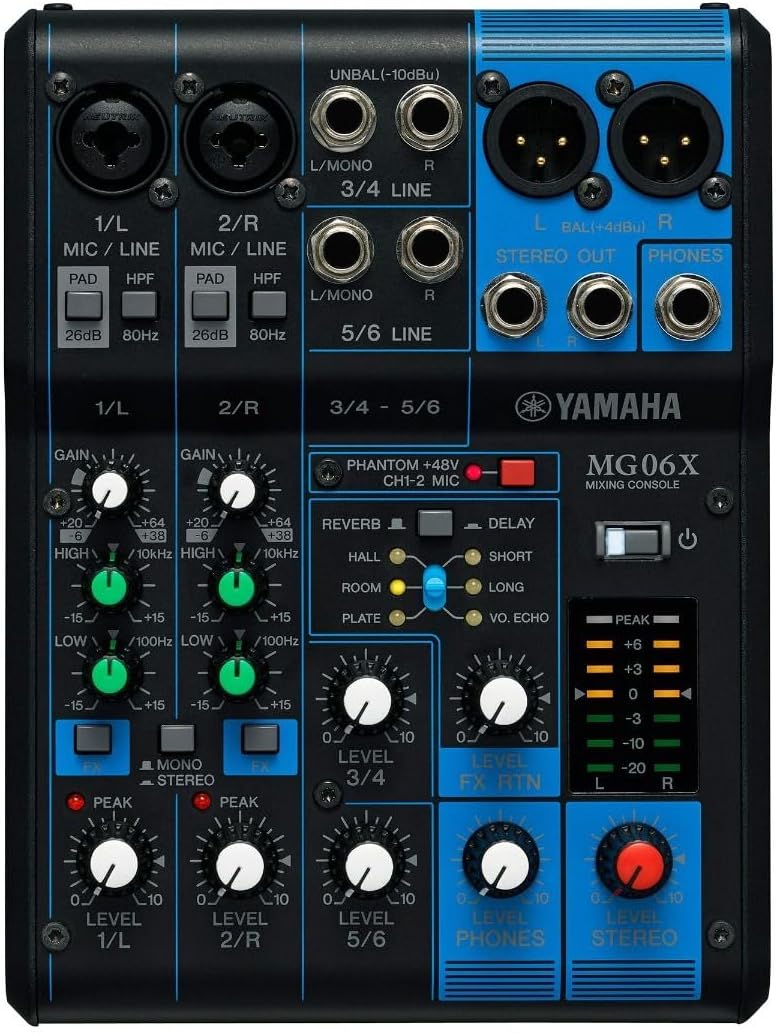 Mesa MG06X, YAMAHA