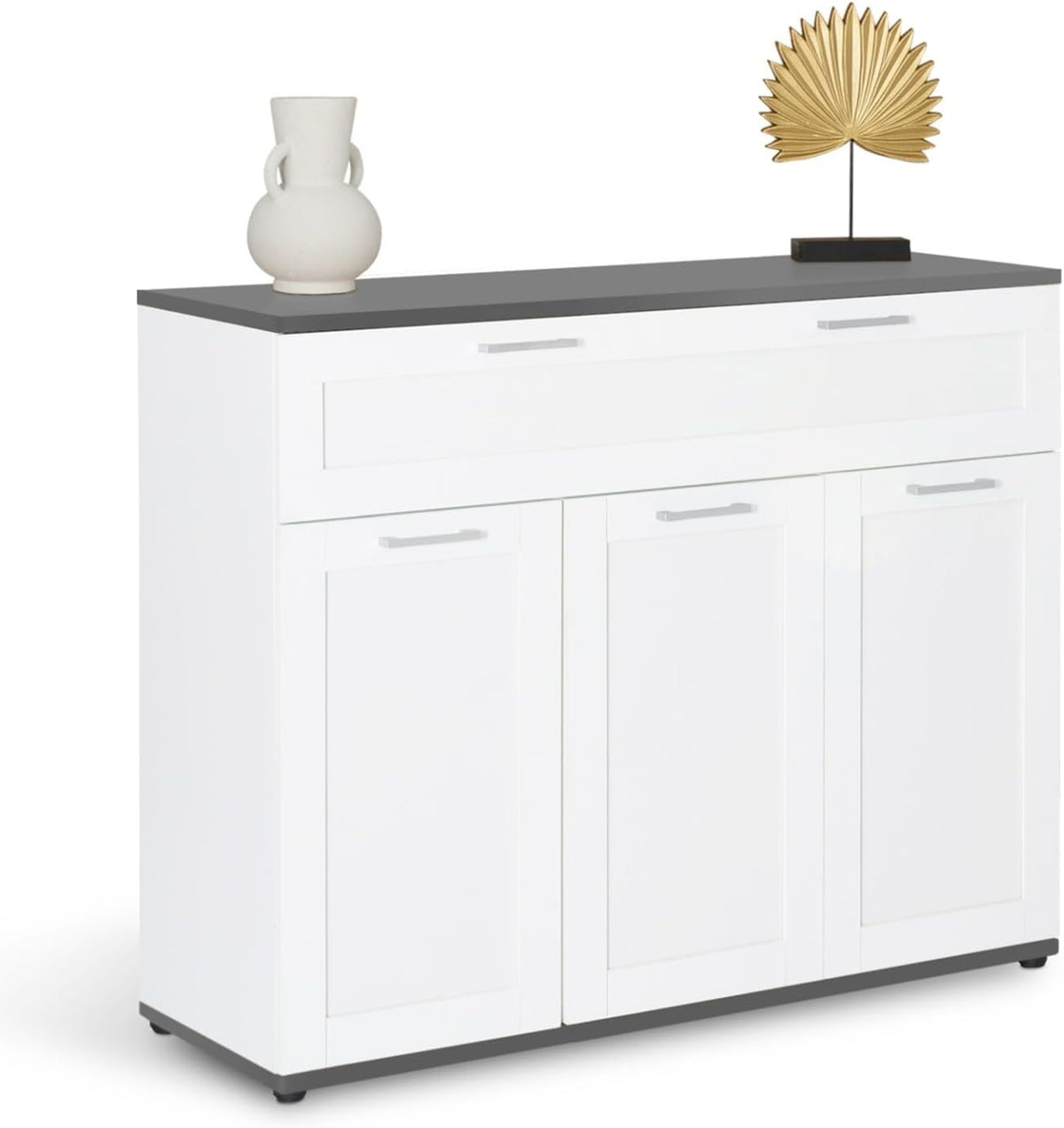 Armario, 100 cm, blanco, IDMarket