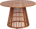 Beliani mesa, 120 cm, madera