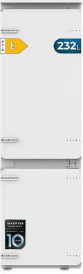 Cecotec MC 232 frigorífico combi, 177 cm, 232 L, No Frost, metal, blanco