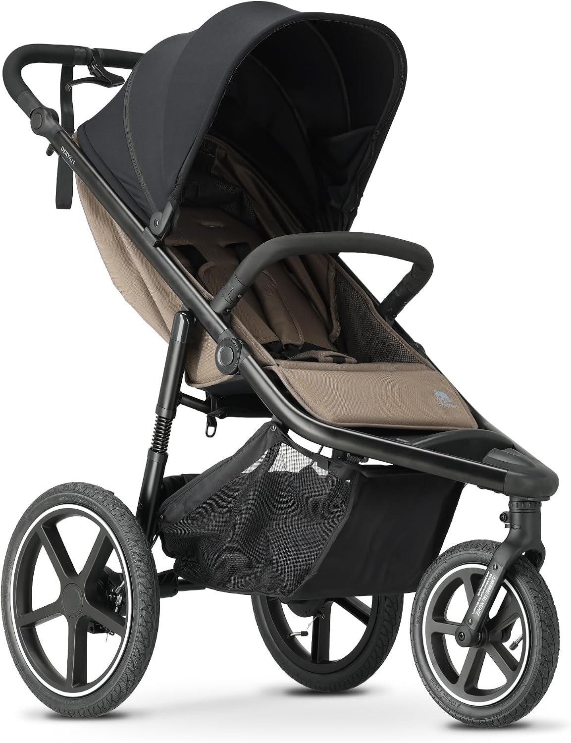 Silla de paseo, 22 kg, plegable, Deryan