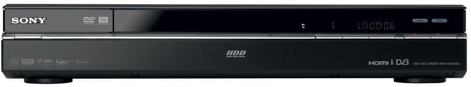 Sony RDR-HXD790 Smart TV, 430 × 288 × 76,5 mm, 220–240 V, 60 Hz, negro