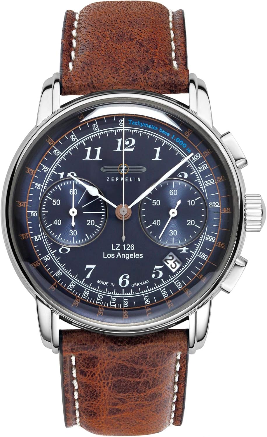 Reloj de pulsera LZ126, 43 mm, Zeppelin