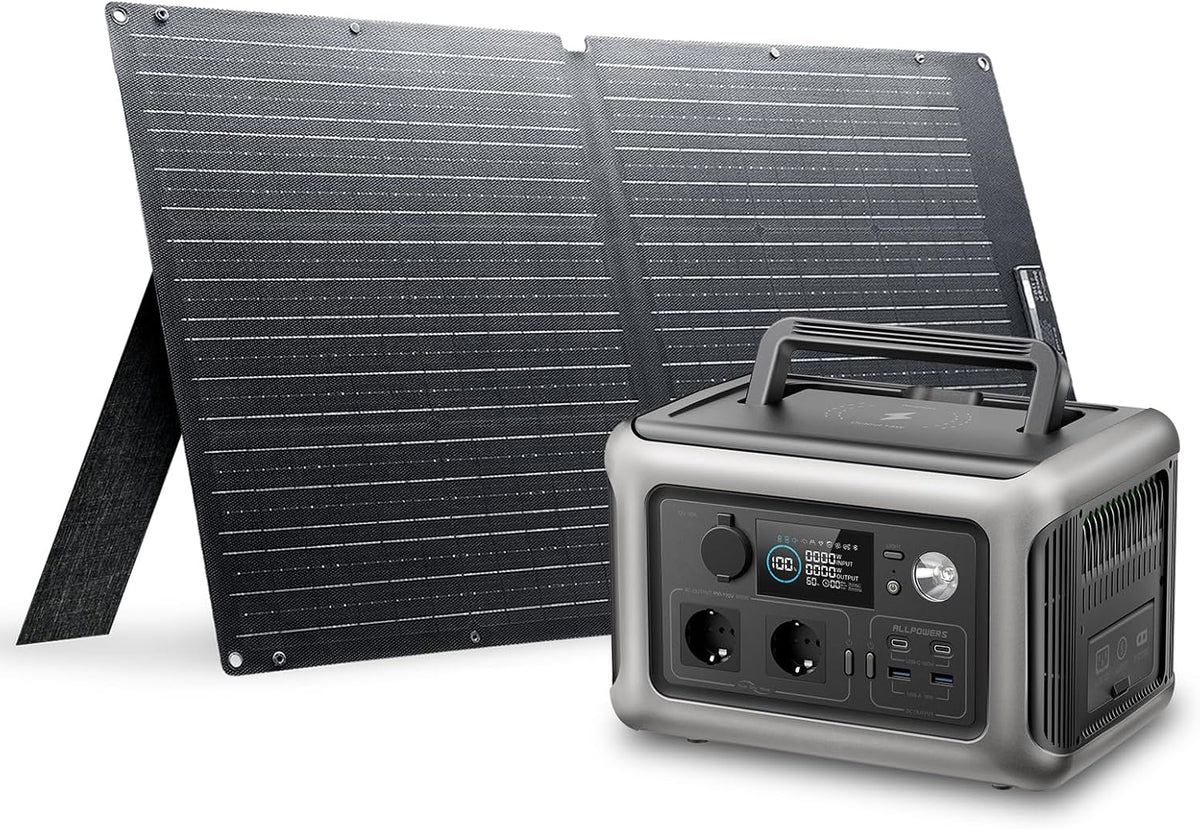 Generador eléctrico R600, 600 W, 100 W, ALLPOWERS