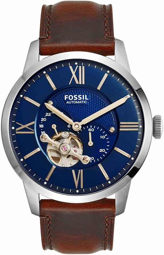 Reloj de pulsera, 44 mm, acero, Fossil