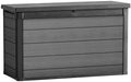 Arcón de exterior, 147 × 83 × 86 cm, 757 L, gris, Keter