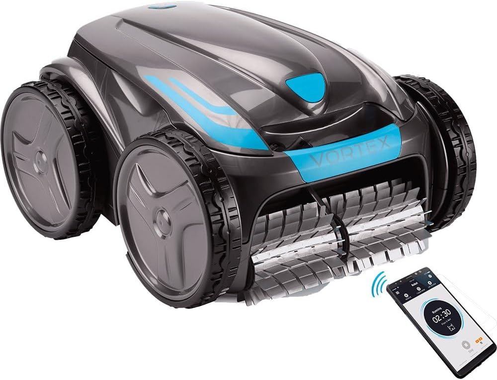Limpiafondos de piscina VORTEX 4WD, 12 × 6 m, control inteligente, Zodiac