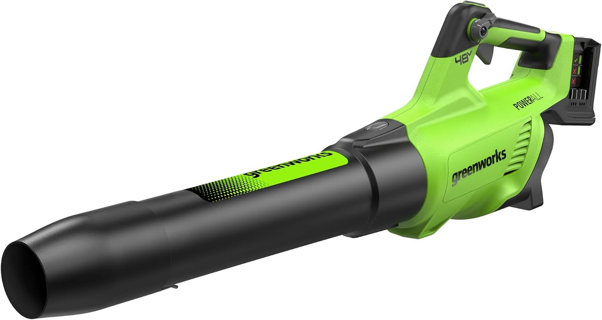Soplador de hojas m3/min, 48 V, 24 V, sin escobillas, inalámbrico, Greenworks