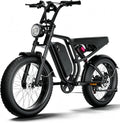 Fat bikes eléctricas SU8, 20 pouces, 52 V, inalámbrico, DEEPOWER