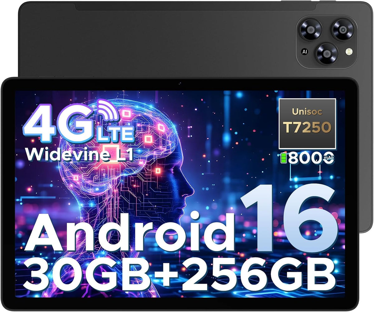 Tablet, 8000 mAh, 90 Hz, con WiFi, inalámbrico, POPUX