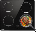 Placa de inducción, 60 cm, 1500 W, TOPWISH