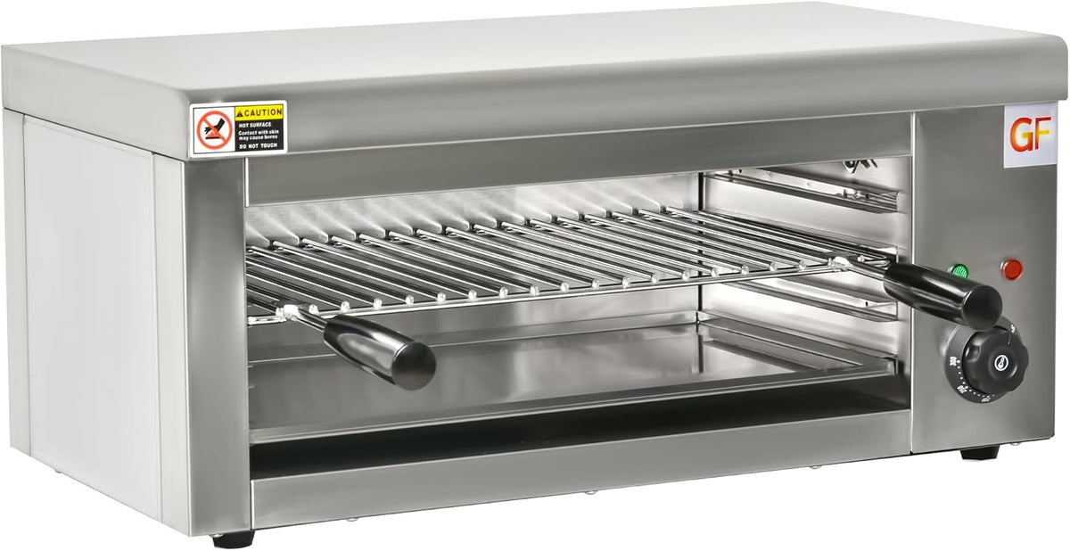 Tostadora, 2000 W, 50–300 °C, acero inoxidable, GASFRIT