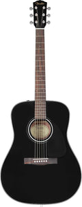 Guitarras acústicas con cuerdas metálicas CD-60, negro, Fender