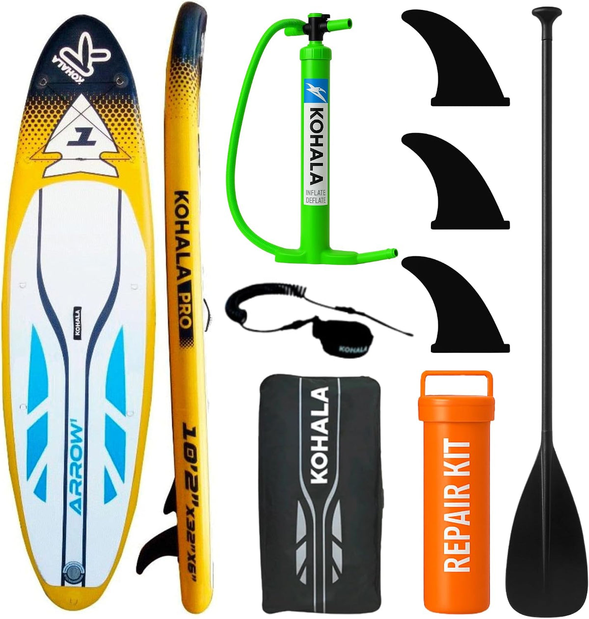 Tabla de paddle surf, 310 × 81 × 15 cm, KOHALA