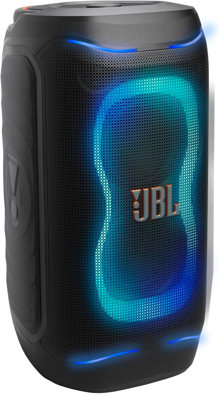 Altavoces portátiles Bluetooth, 31,95 × 33,86 × 26,3 cm, plegable, negro, JBL