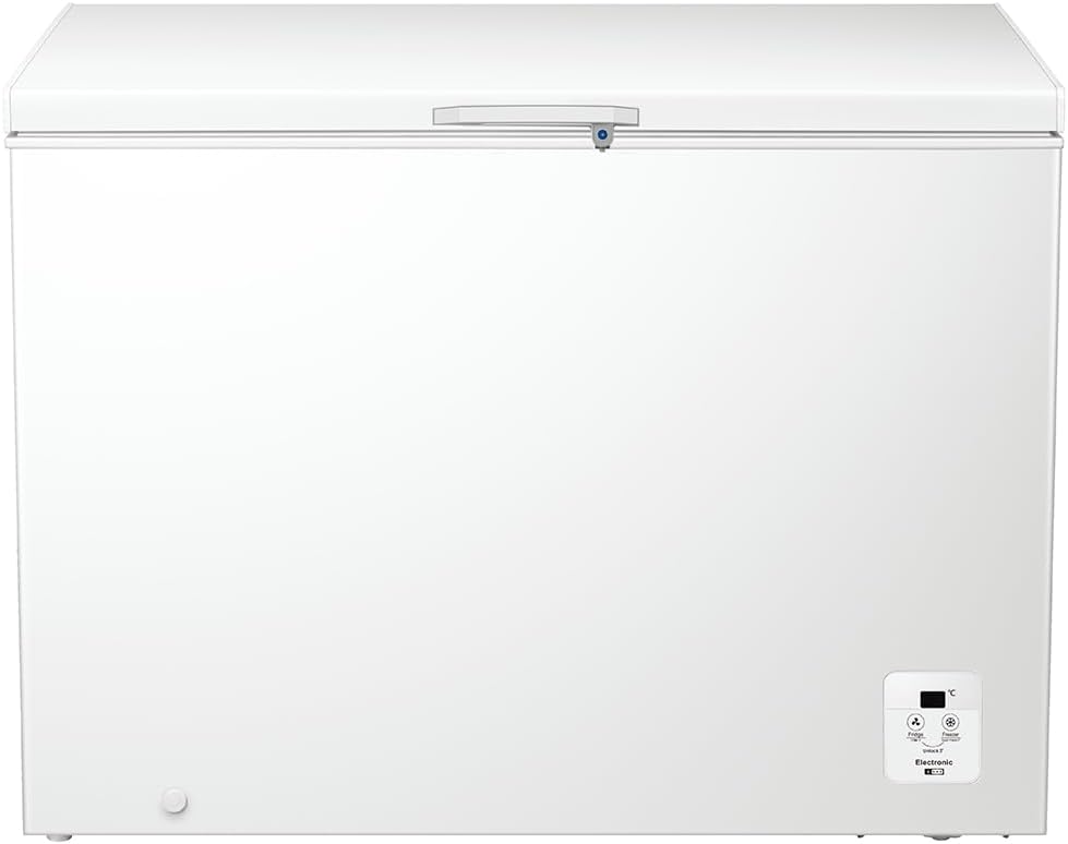 Congelador horizontal HCH300EDW01, 84 cm, 37 dB, blanco, HYUNDAI