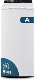 Lavadora HLCS8300AI, 875 × 400 × 610 mm, 8 kg, 1900 W, blanco, HYUNDAI
