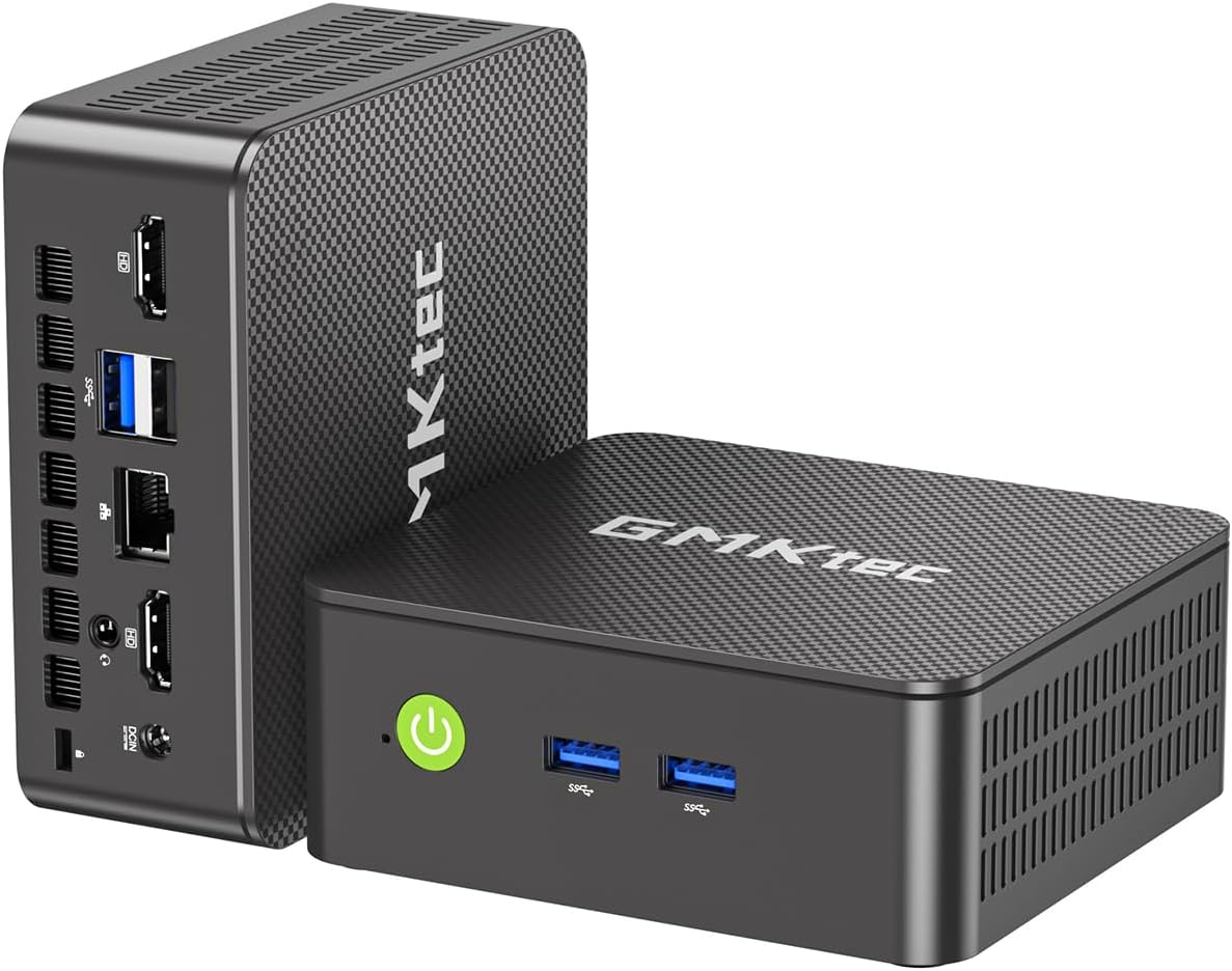 Ordenadores de sobremesa 12.Gen, 60 Hz, con WiFi, GMKtec
