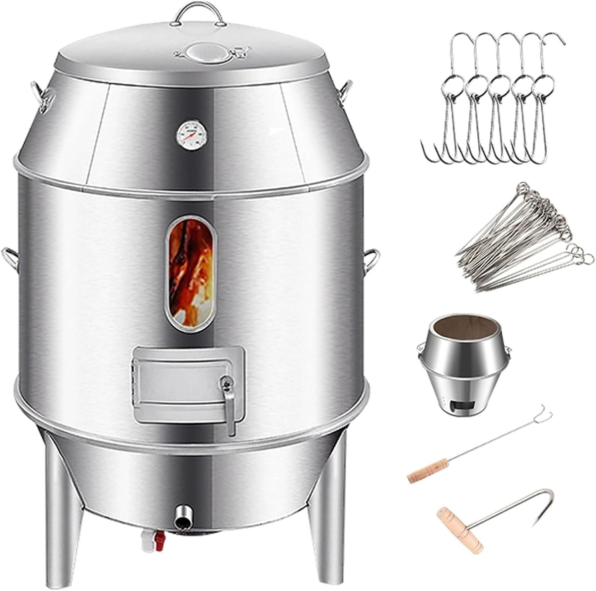 Horno, 135 cm, acero inoxidable, AoForce