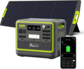 Generador eléctrico F2400, 200 W, 2048 Wh, 2400 W, 4800 W, inalámbrico, FOSSiBOT