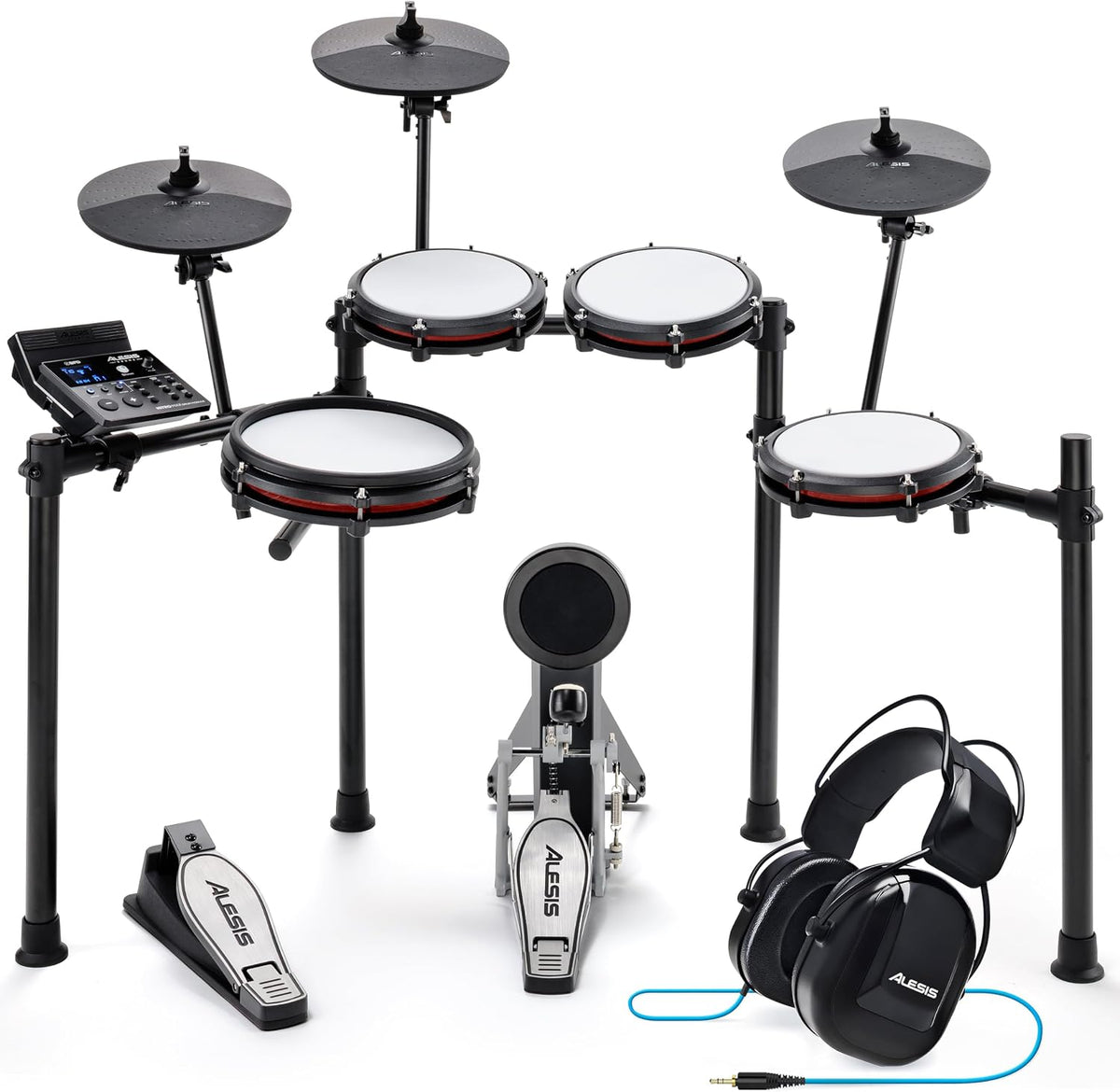 Baterías electrónicas, 10 pouces, inalámbrico, Alesis