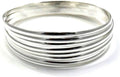 Pulseras 925M, 65 mm, plata, Inmaculada Romero IR
