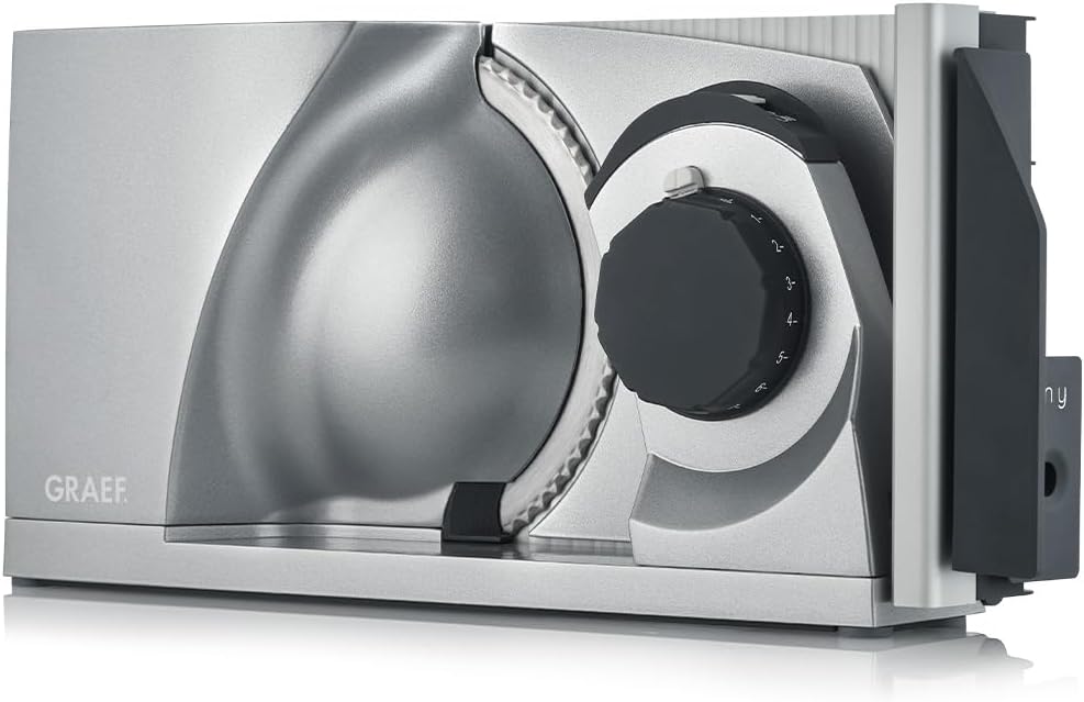 Cortafiambres MT1000, 170 mm, 170 W, plegable, plata, GRAEF.