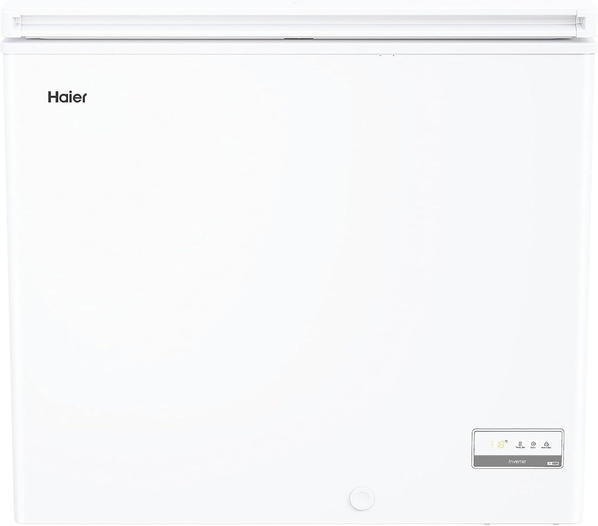 Haier HCE200D congelador horizontal, 91,5 cm, 196 L, aluminio, blanco