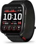 Smartwatch, con iluminación LED, control inteligente, negro, Garmin