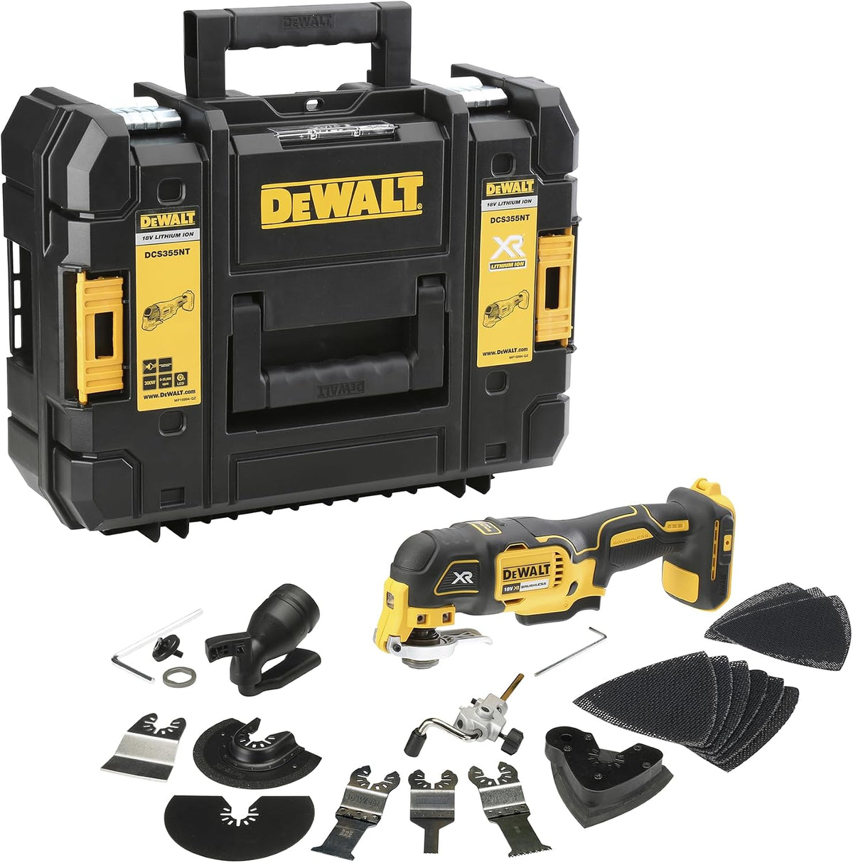 DEWALT DCS355NT-XJ herramienta, 18 V, sin escobillas