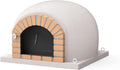 Horno para pizza, 100 × 100 × 77 cm, blanco, MAESTRO FERRETERO