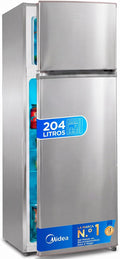 Congelador, 140 cm, 163 L, 40 dB, con iluminación LED, Midea