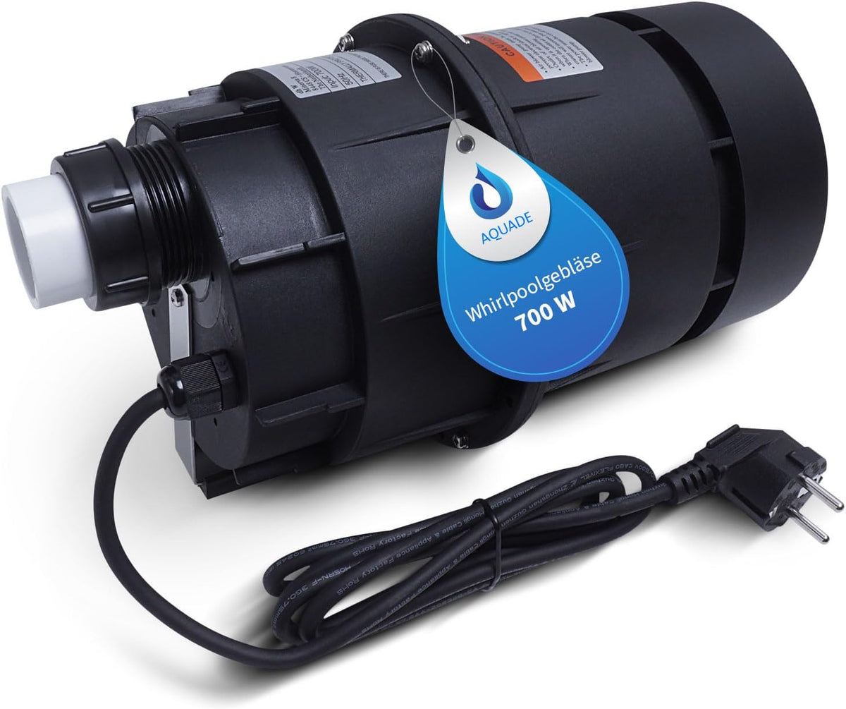 Soplador de hojas, 276 × 168 × 177 mm, 700 W, AQUADE