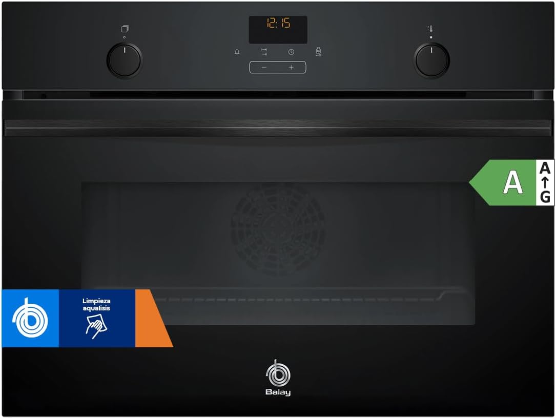 Horno 3CB5159N3, 45 cm, negro, Balay